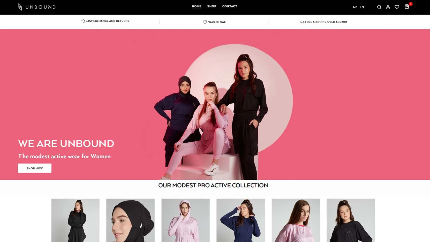 UNBOUND FZE project