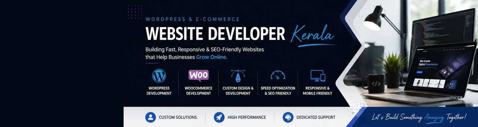 WordPress & E-commerce Website Developer Kerala